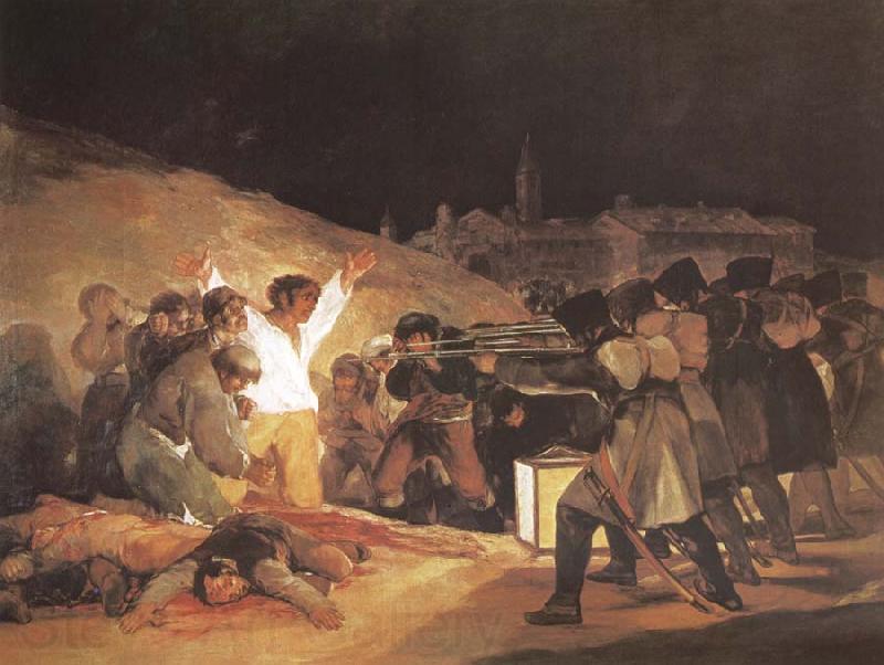 Francisco de goya y Lucientes The third May France oil painting art